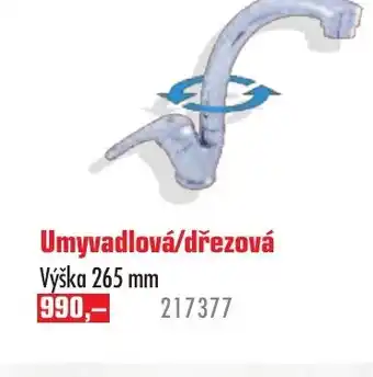 Uni Hobby Umyvadlová/dřezov nabídka