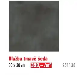 Uni Hobby Dlažba tmavě šedá nabídka