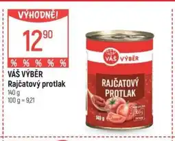 Globus VÁŠ VÝBĚR Rajčatový protlak nabídka