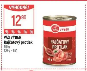 Globus VÁŠ VÝBĚR Rajčatový protlak nabídka