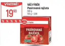 Globus VÁŠ VÝBĚR Pasírovaná rajčata nabídka