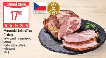 Globus Moravská krkovička Globus nabídka