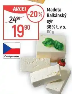 Globus Madeta Balkánský sýr 38% t.vs. nabídka