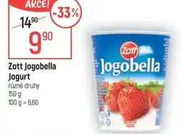 Globus Zott Jogobella Jogurt nabídka