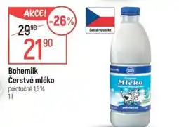 Globus Bohemilk Čerstvé mléko nabídka