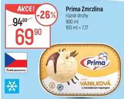 Globus Prima Zmrzlina nabídka