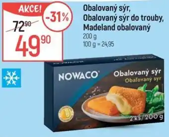 Globus NOWACO Obalovaný sýr, Obalovaný sýr do trouby, Madeland obalovaný nabídka