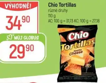 Globus CHIO Tortillas nabídka