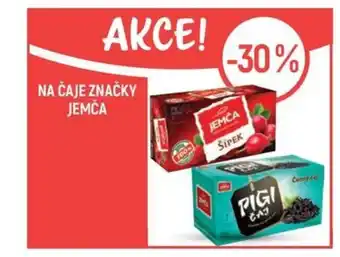 Globus Na čaje značky JEMČA nabídka