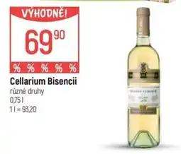 Globus Cellarium Bisencii nabídka