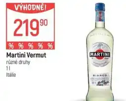 Globus Martini Vermut nabídka