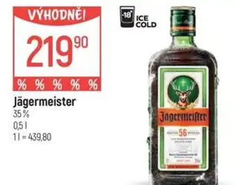 Globus Jägermeister 35% nabídka