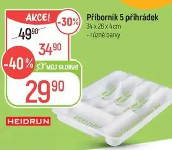 Globus Příborník 5 přihrádek nabídka