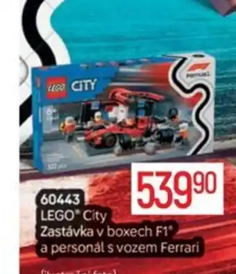 Globus LEGO City Zastávka v boxech F1 nabídka