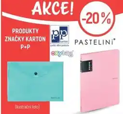 Globus Produkty značky karton P+P nabídka