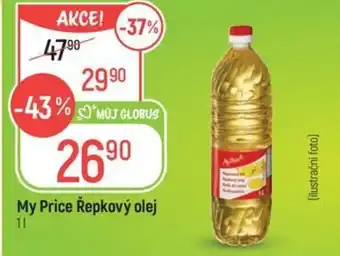 Globus My Price Řepkový olej nabídka