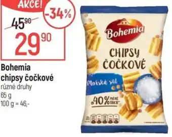 Globus Bohemia chipsy čočkové nabídka