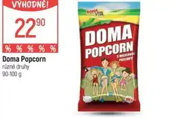 Globus Doma Popcorn nabídka