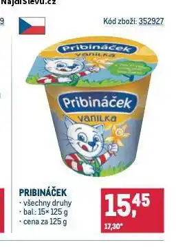 Makro Pribináček nabídka