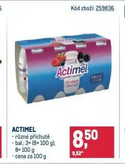 Makro Actimel nabídka