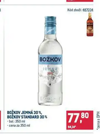 Makro Božkov standard nabídka