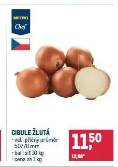 Makro Cibule kuchyňská žlutá nabídka