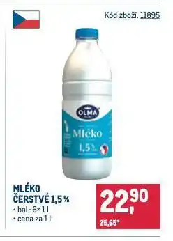 Makro Mléko čerstvé nabídka