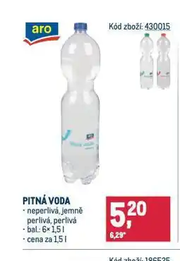 Makro Pitná voda nabídka