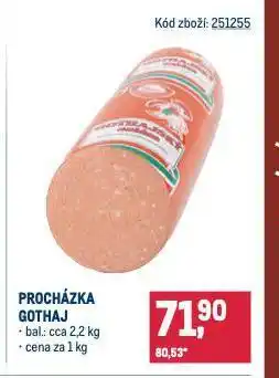 Makro Procházka gothaj nabídka