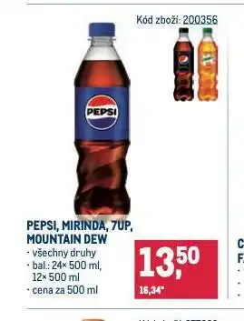 Makro Mountain dew nabídka