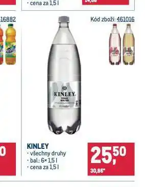 Makro Kinley tonic nabídka