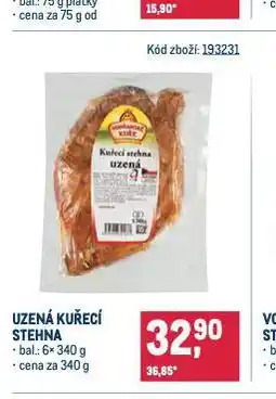 Makro Uzená kuřecí stehna nabídka