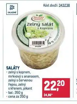 Makro Salát zelný s koprem nabídka