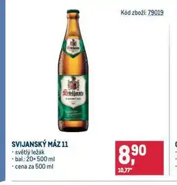 Makro Pivo svijanský máz nabídka