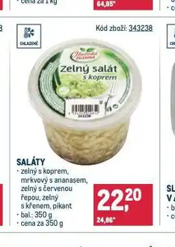 Makro Salát zelný s křenem nabídka