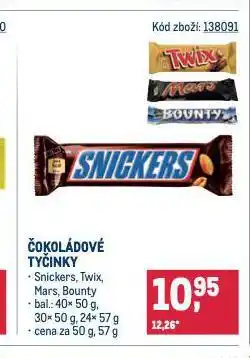 Makro Snickers nabídka