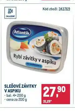 Makro Sleďové závitky v aspiku nabídka