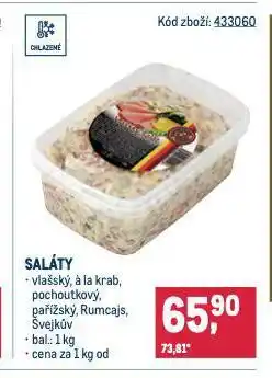 Makro Salát vlašský nabídka