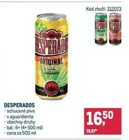 Makro Pivo desperados nabídka