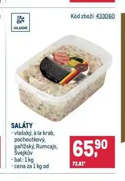 Makro Salát rumcajs nabídka