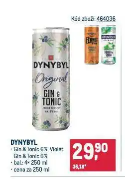 Makro Dynybyl gin & tonic nabídka