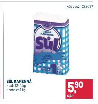 Makro Sůl kamenná nabídka