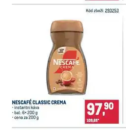 Makro Káva nescafé nabídka