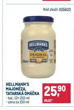 Makro Hellmann's majonéza nabídka