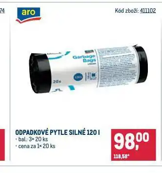 Makro Odpadkové pytle nabídka