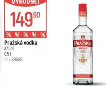 Globus Pražská vodka 37.5% nabídka