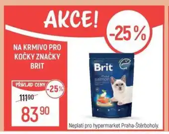 Globus Na krmivo pro kočky značky Brit nabídka