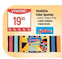 Globus Houbička Color Spontex - počet v balení: 10 ks nabídka