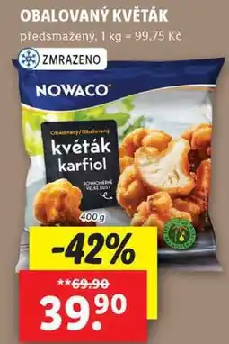 Lidl OBALOVANÝ KVĚTÁK, 400 g nabídka