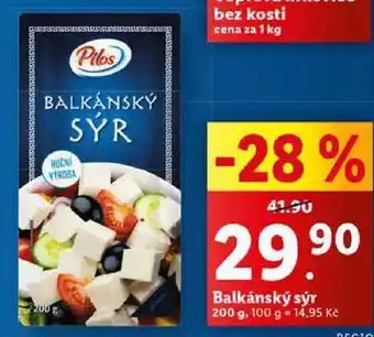 Lidl Balkánský sýr, 200 g nabídka